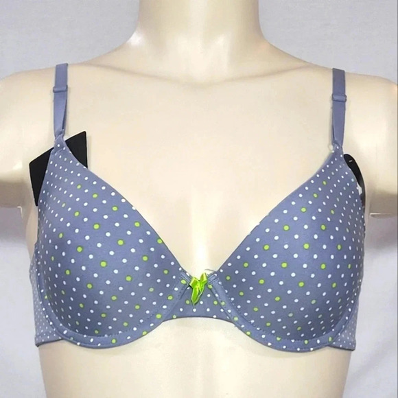 34B Maidenform 7959 One Fabulous Fit Demi UW Bra Gray NWT - Picture 1 of 3